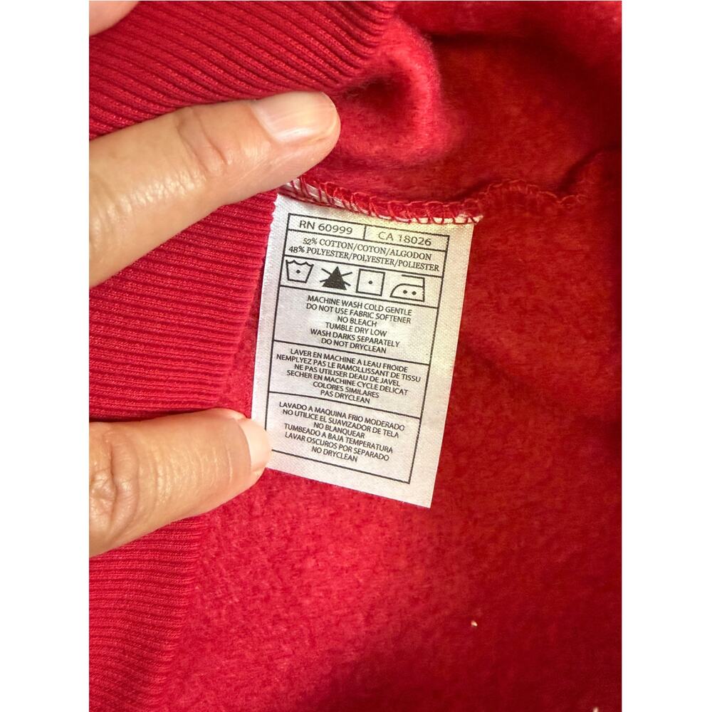 Women’s Antigua New York Giants Hoodie Red Size L NWT - Picture 4 of 9